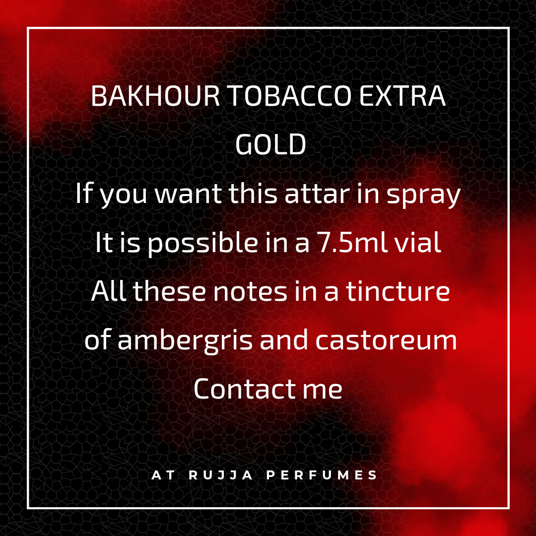 BAKHOUR TOBACCO ATTAR
